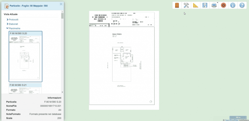 Modulo PlanCAT di WebSIT